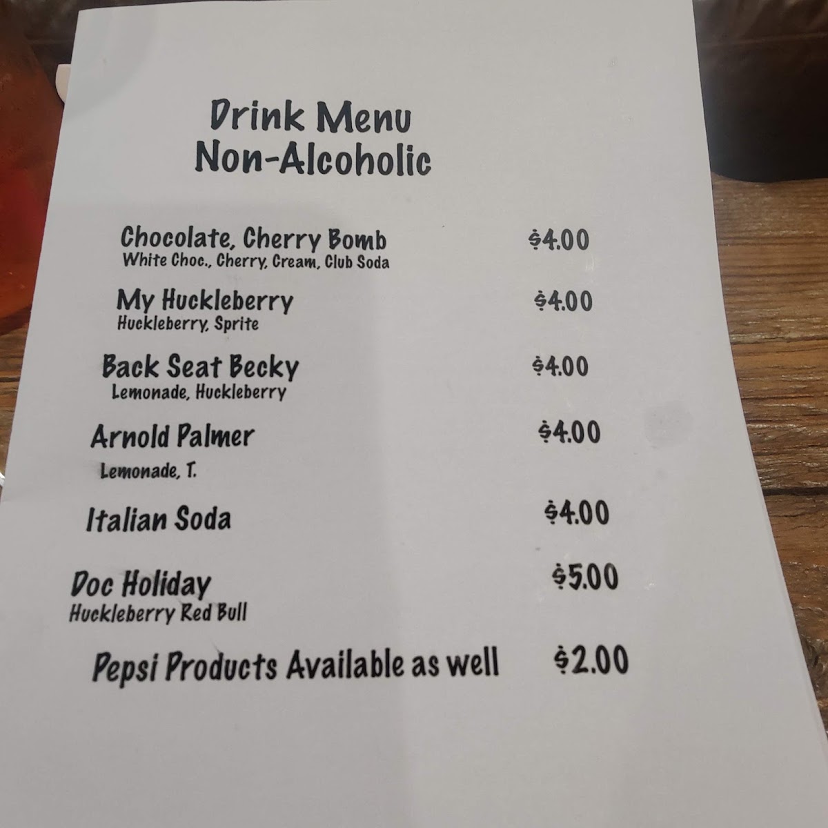 Menu Photo 0