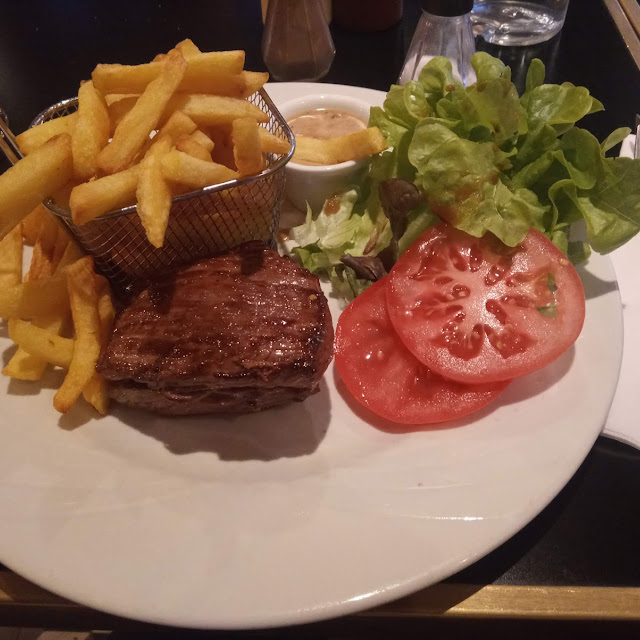 Faux Filet Frites Maison Salade