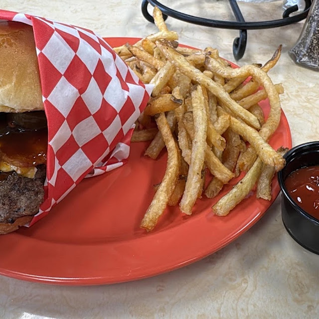Sassy Burger and Fries