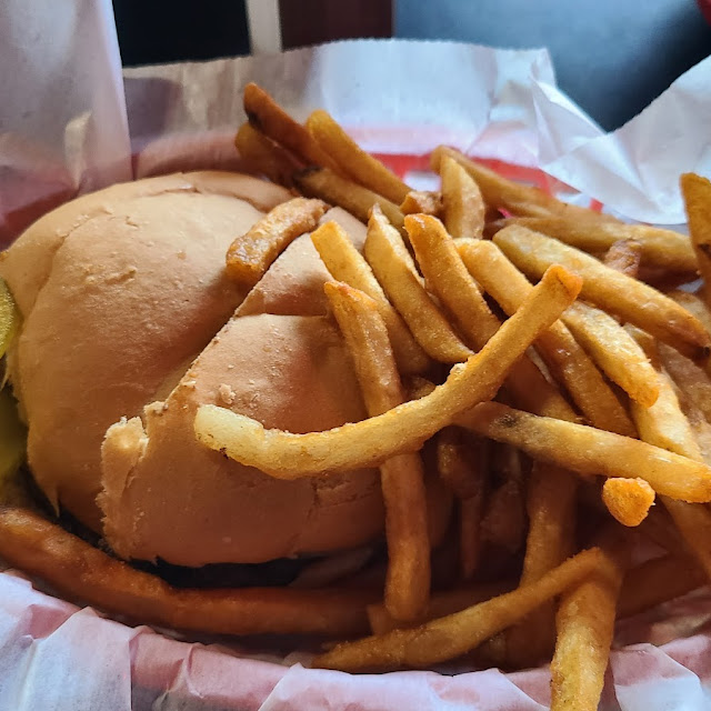 Burger and Fries