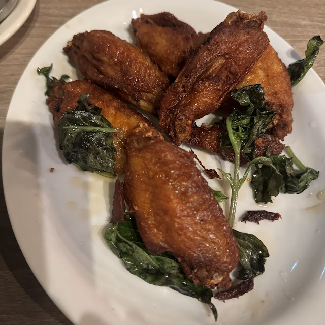 Basil Fried Wings