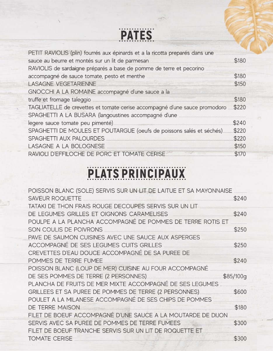 Menu Photo 9