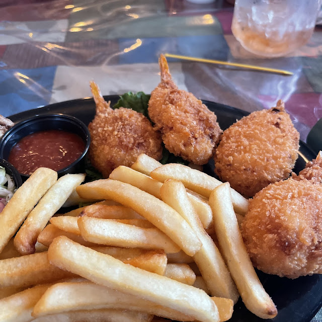 Stuffed Shrimp with Fries
