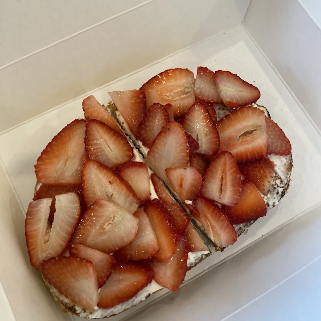 Honey Strawberry Toast
