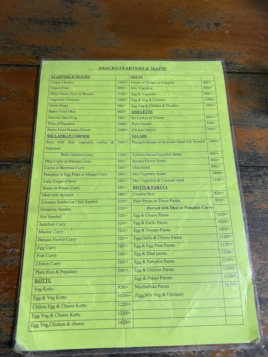 Menu Photo 9