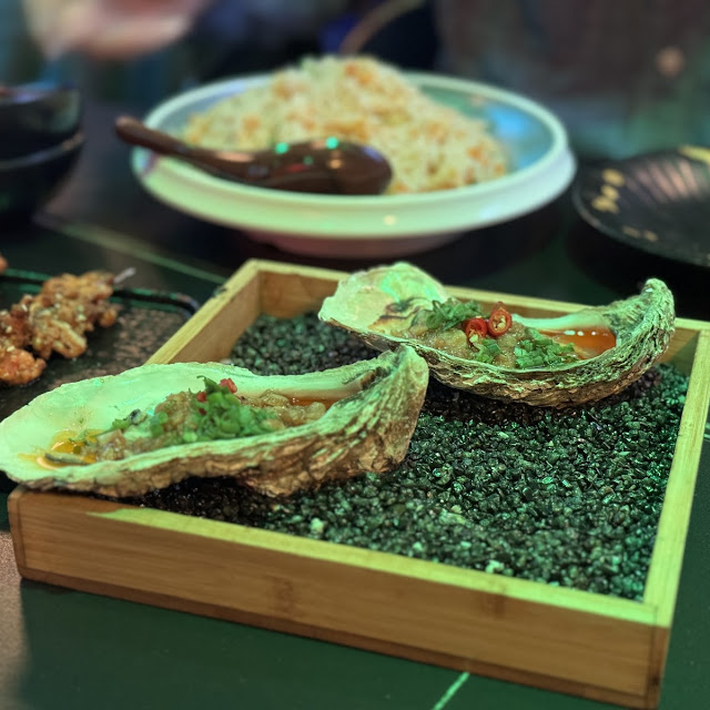 Grilled Oysters