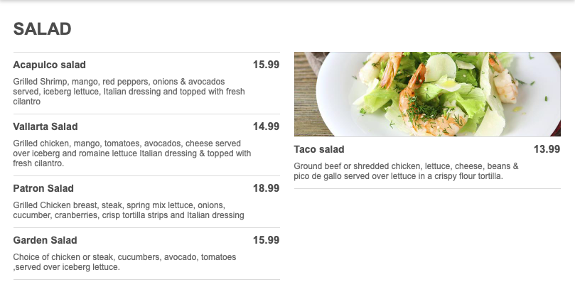 Menu Photo 7