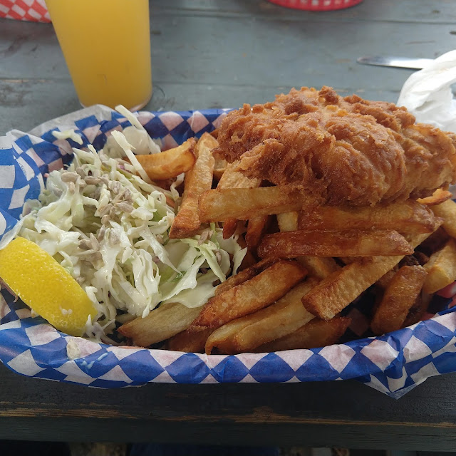 Halibut Fish and Chips