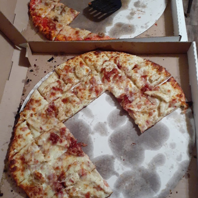 Chicken Bacon Ranch Pizza
