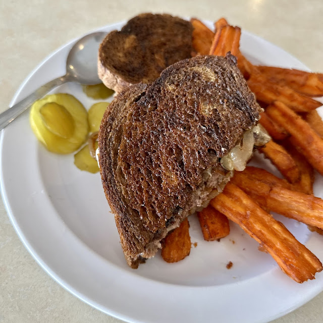Patty Melt on Rye