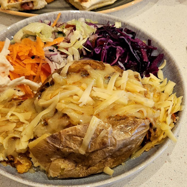 Jacket Potato with Salad