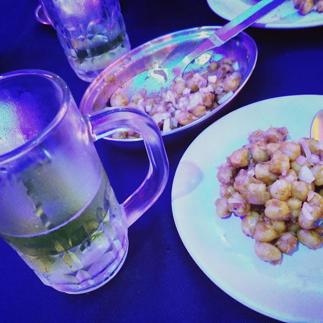 Green Peas and Chana Masala