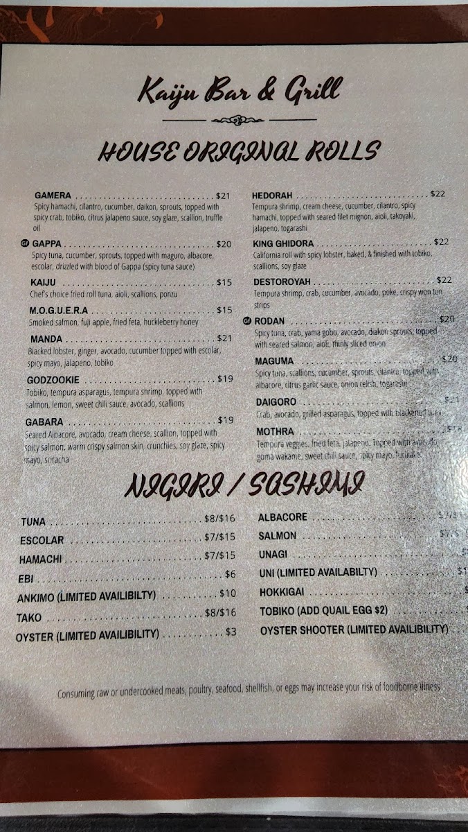 Menu Photo 0