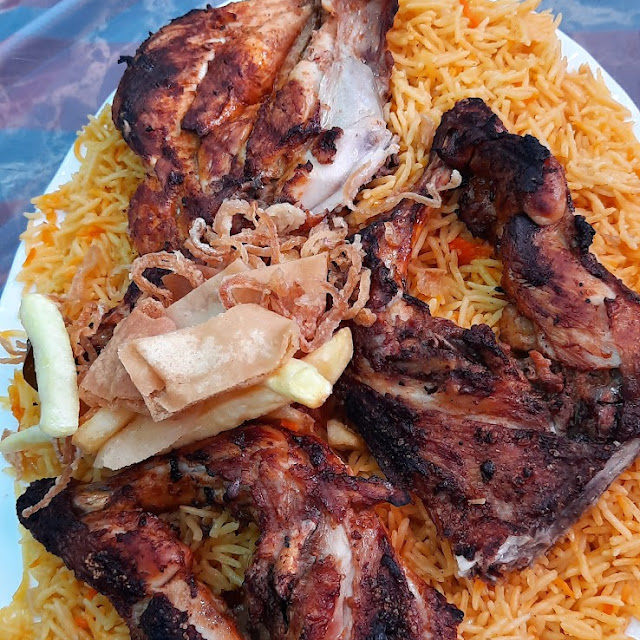 Grilled Chicken Mandi