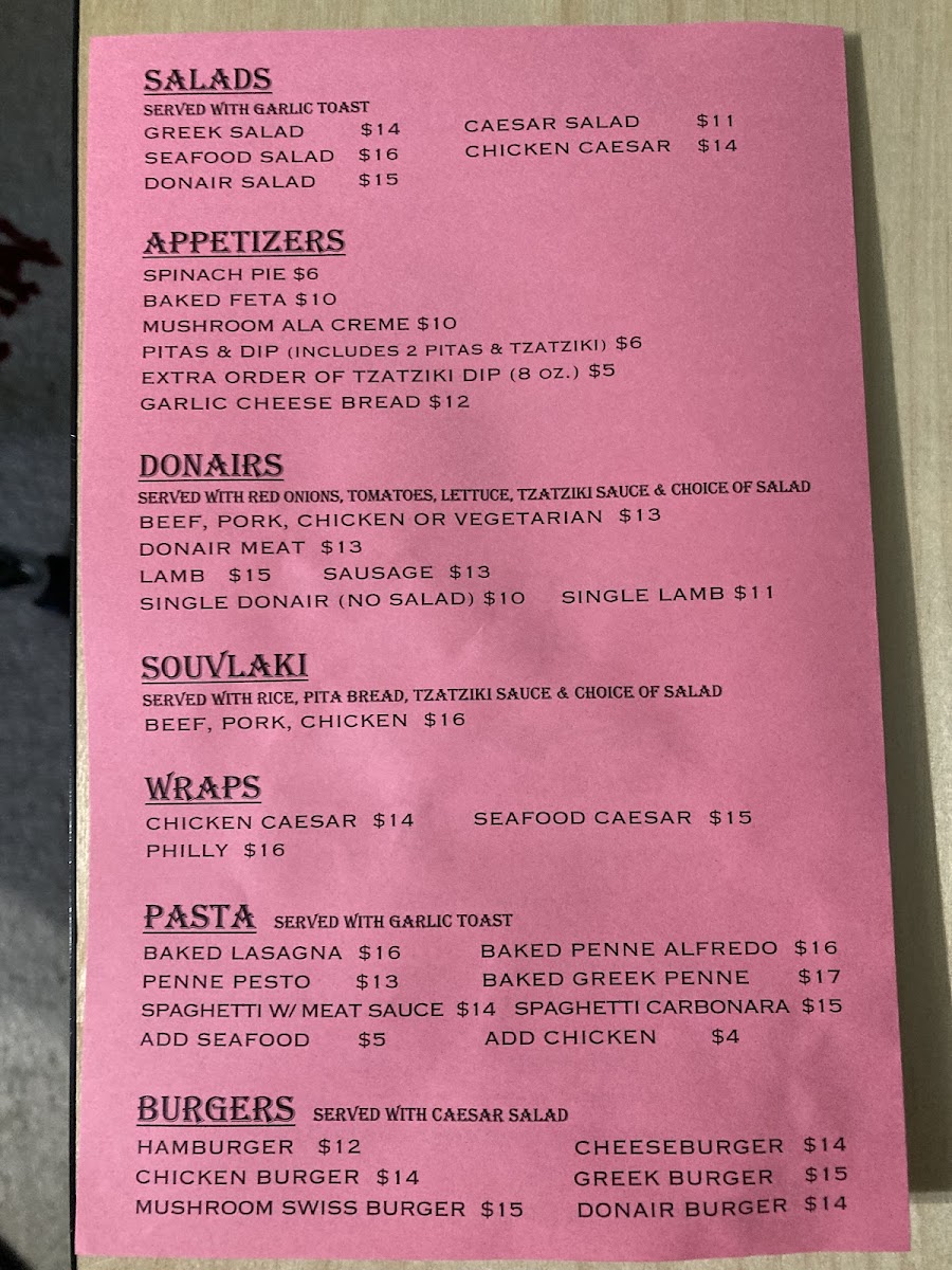 Menu Photo 0