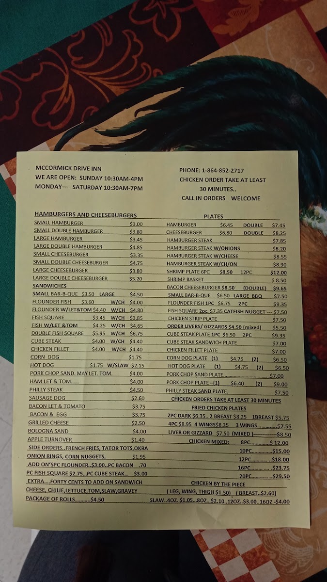 Menu Photo 1