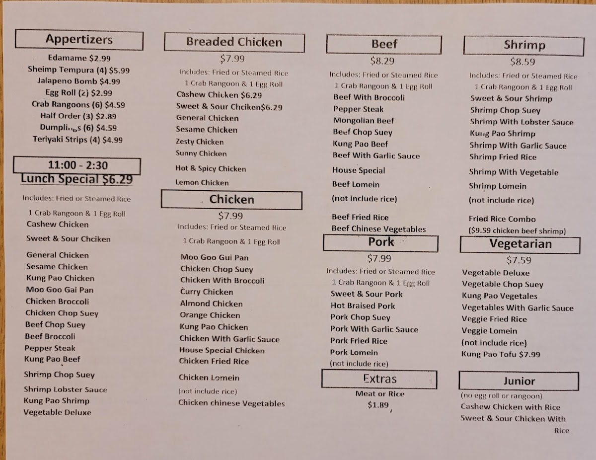 Menu Photo 0