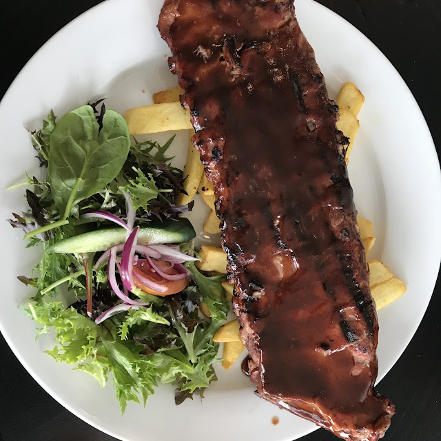 Pork Ribs and T Bone Steak