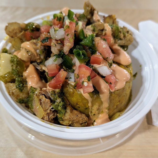 Adobo Chicken Mofongo