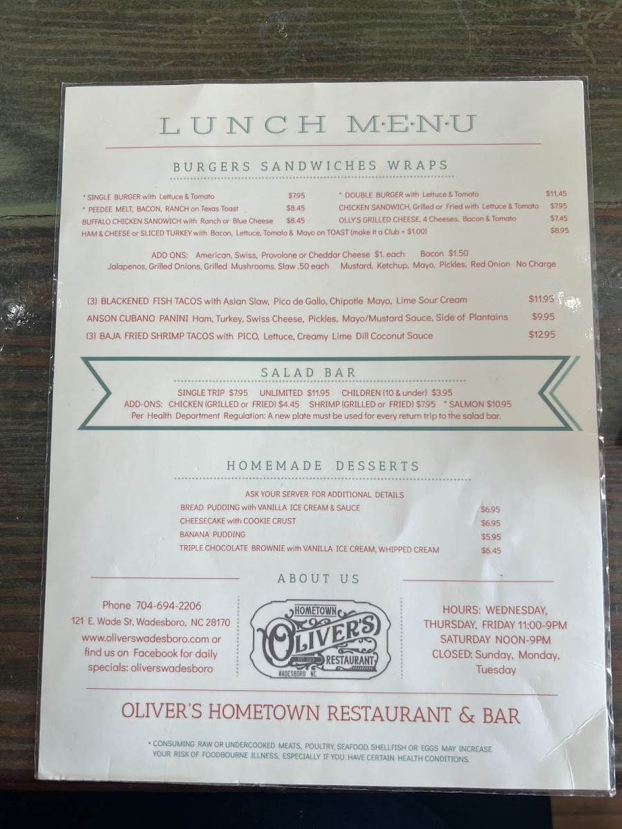 Menu Photo 1