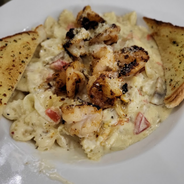 Blackened Shrimp Pasta