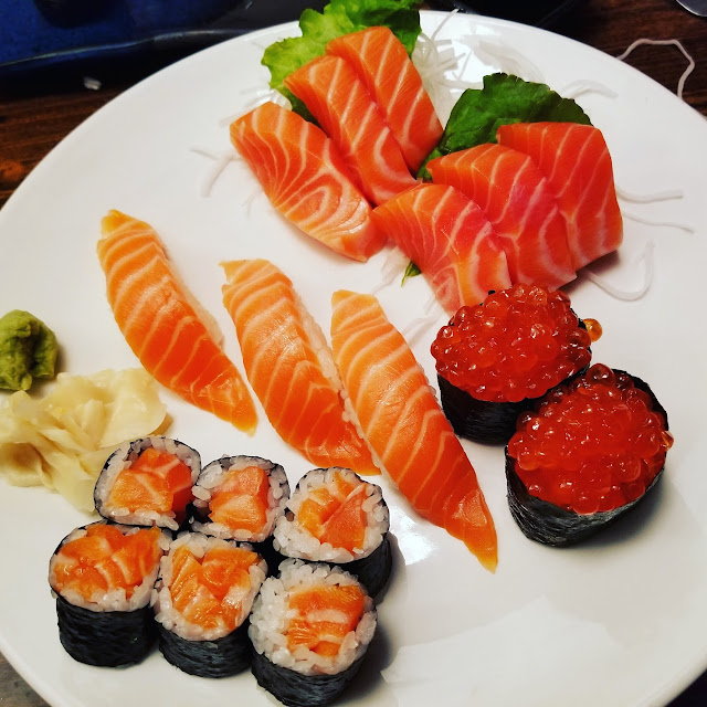 Salmon Sashimi Platter