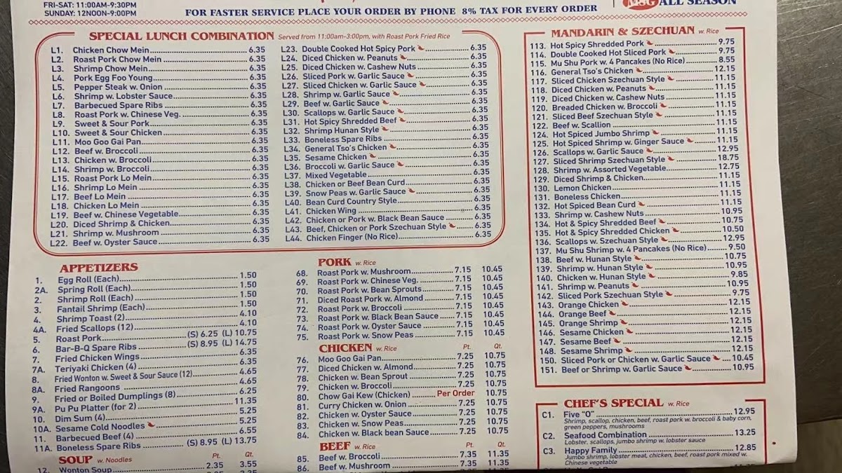 Menu Photo 1