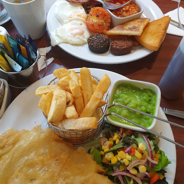 Fish Chips N Mushy Peas
