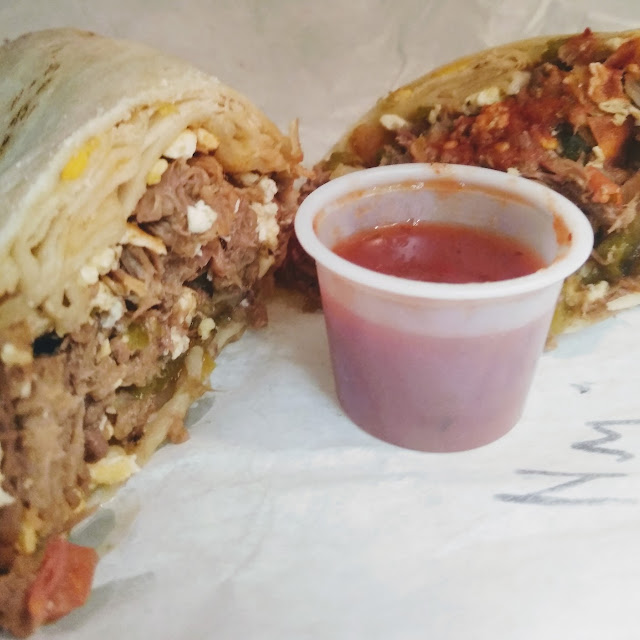 Machaca Burrito