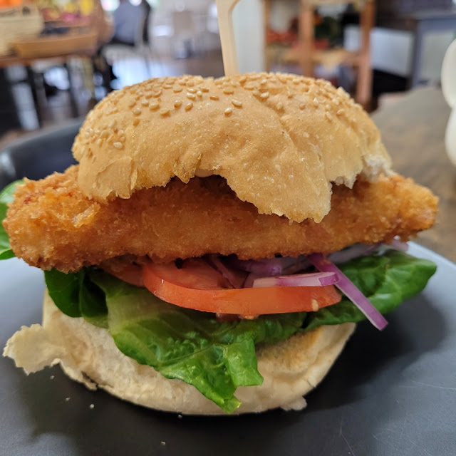 Chicken Schnitzel Burger