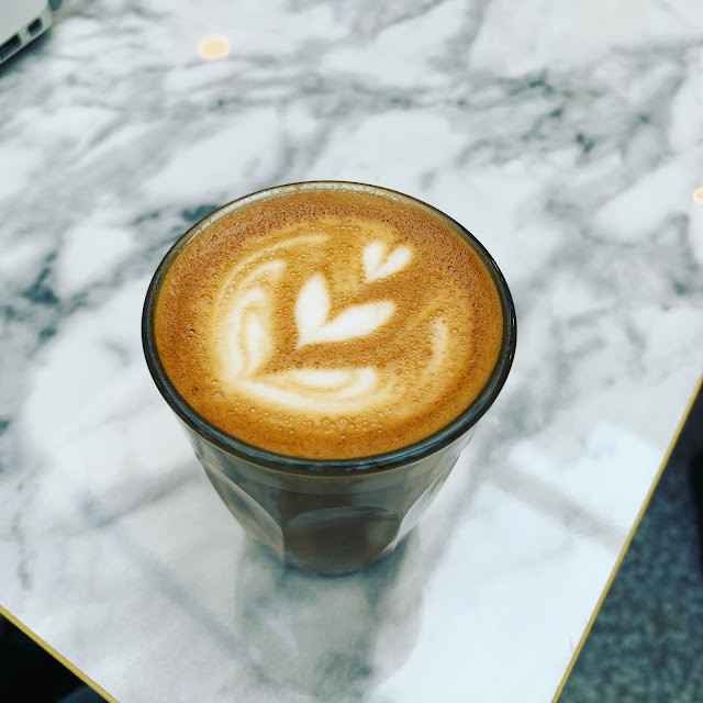 Latte and Brownie