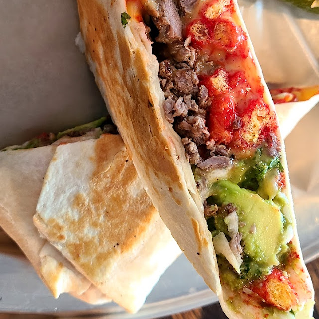 Hot Cheeto Asada Burrito