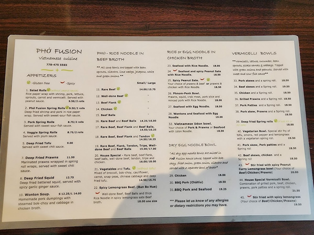 Menu Photo 0