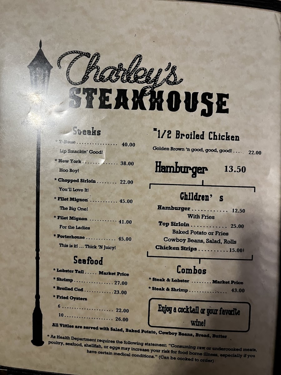 Charley's Steak House - Photo 2
