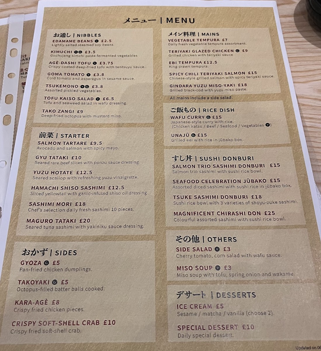 Menu Photo 1