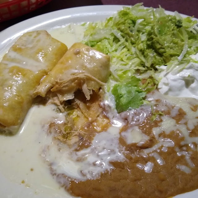 Chicken Chimichanga Dinner