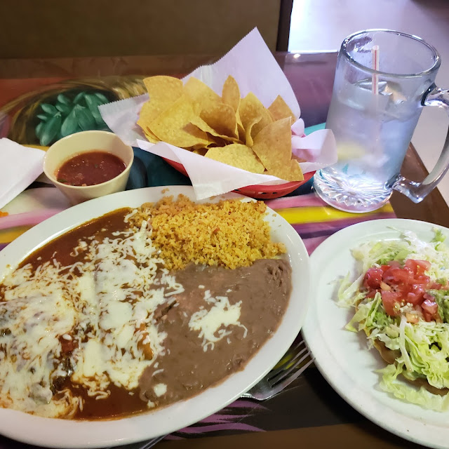 One Burrito Rice and Refried Beans with Cheese