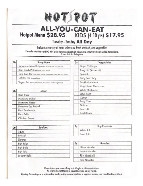 Menu Photo 0