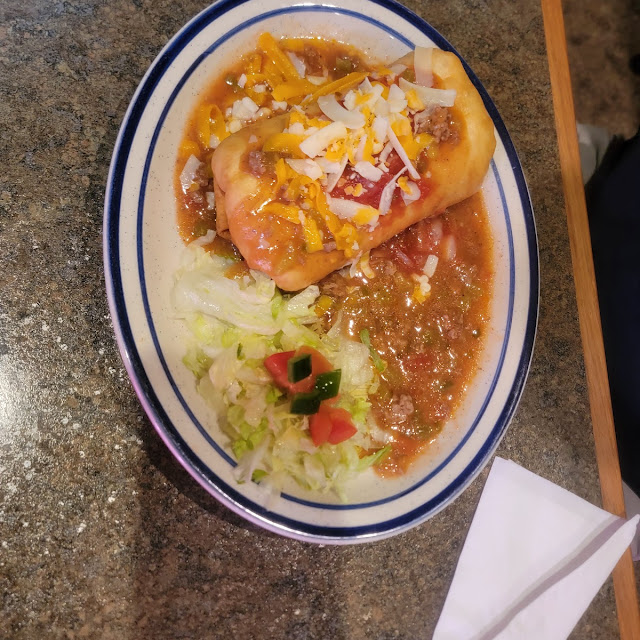 Beef Chimichanga