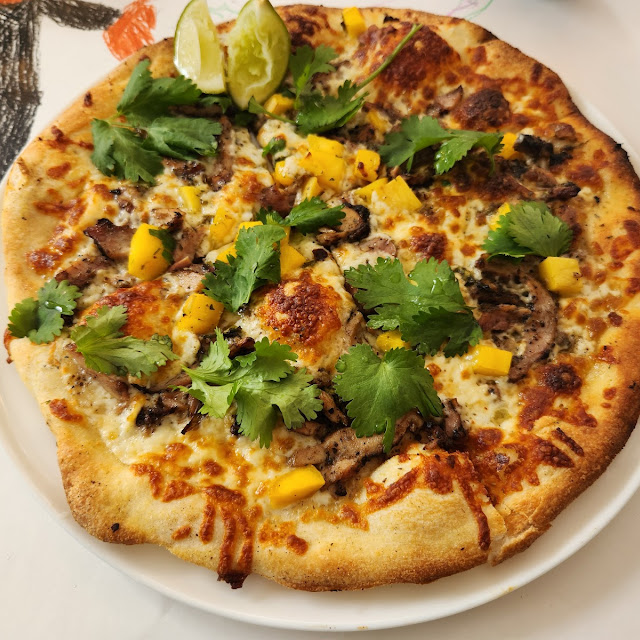 Mango Chicken Pizza