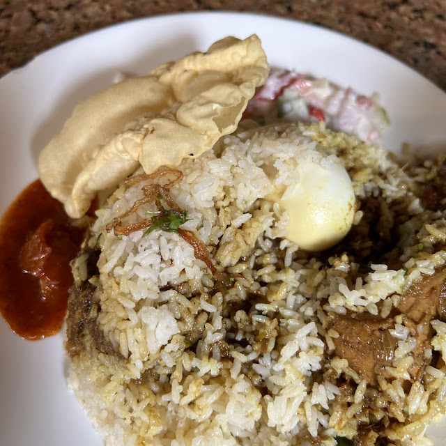 Hydrabadi Chicken Biriyani Serves 1