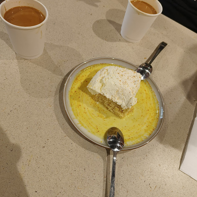 Saffron Milk Cake