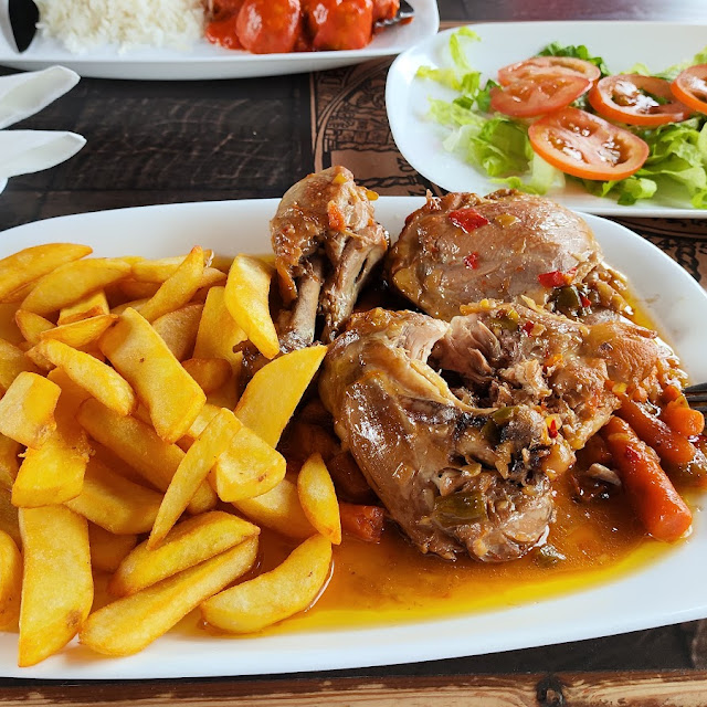 Stewed Beef with Mushrooms and Carrots