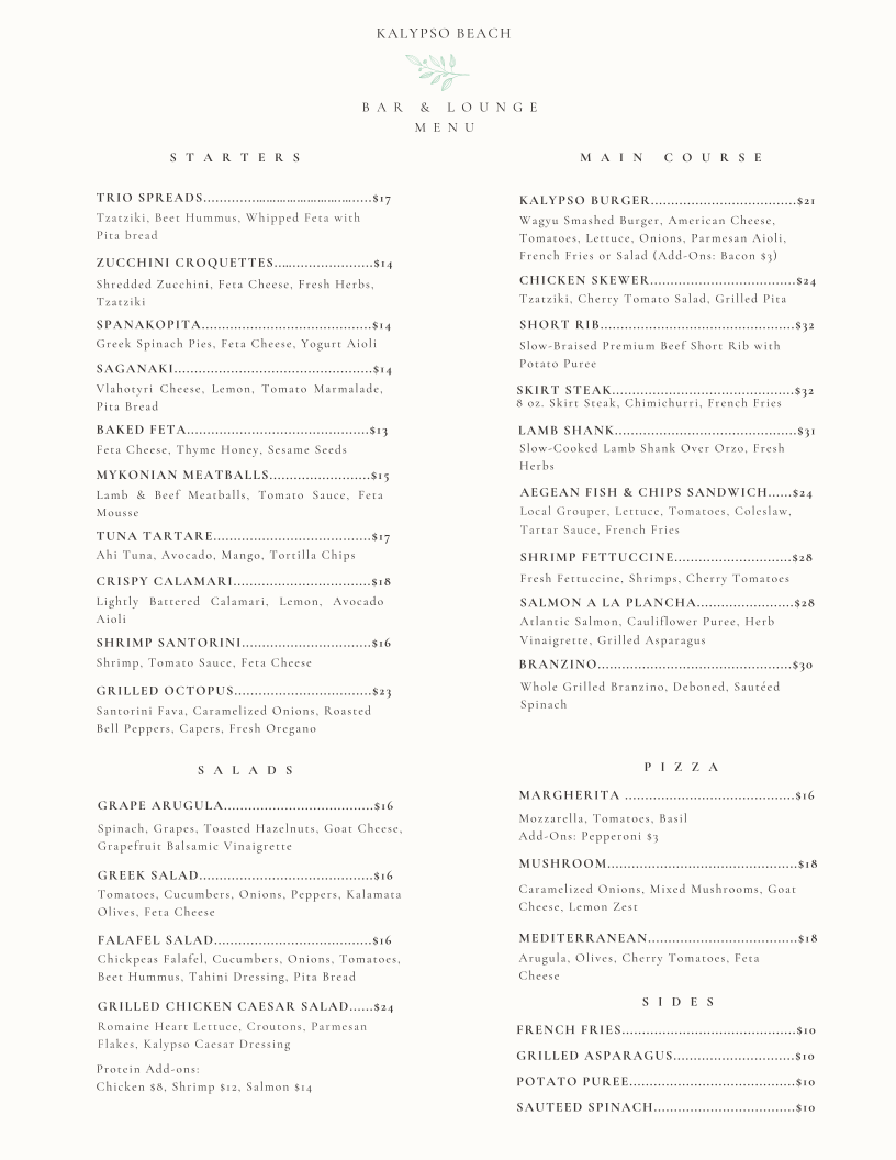 Menu Photo 0