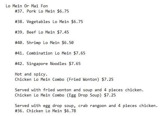Menu Photo 4