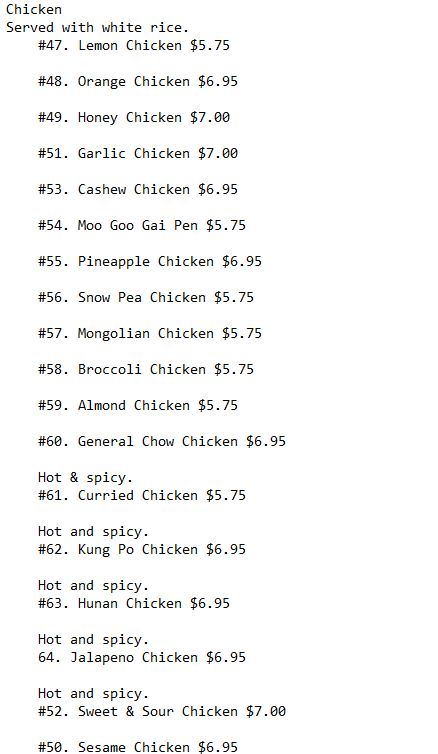 Menu Photo 6