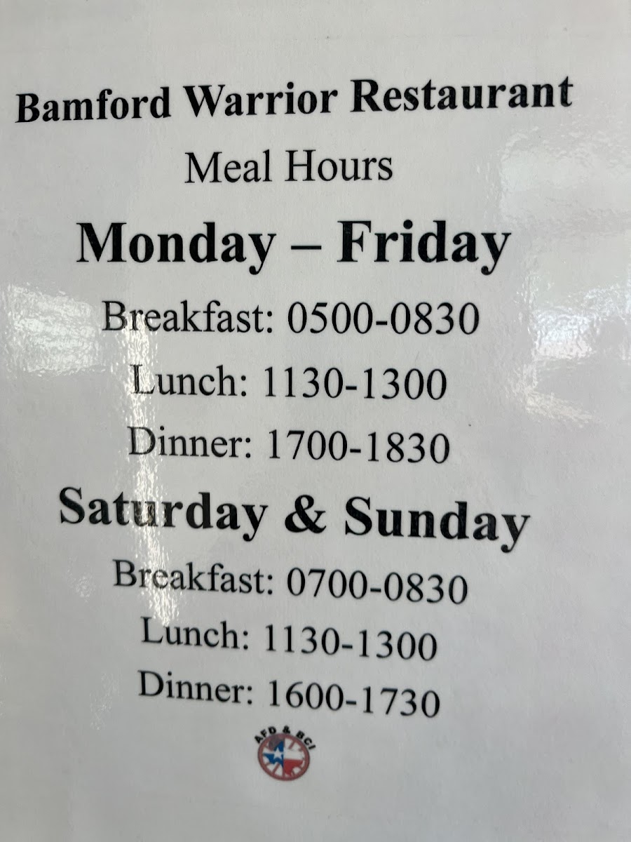 Bamford Warrior Restaurant (DFAC) - Photo 2