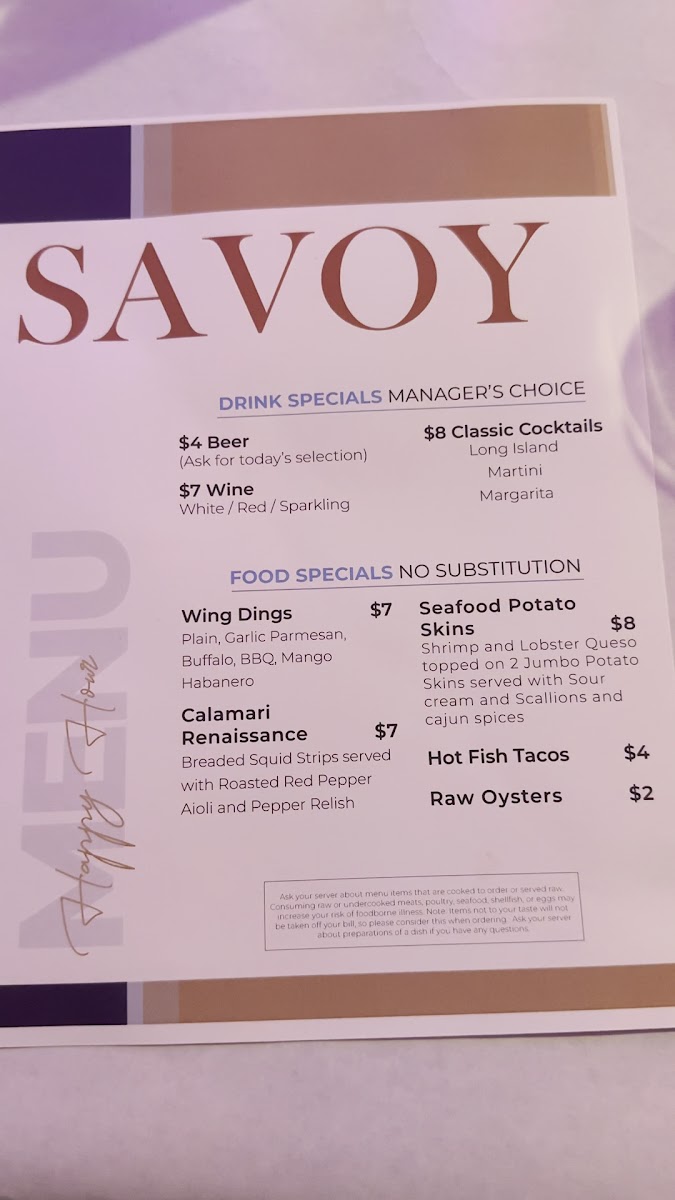 Menu Photo 0