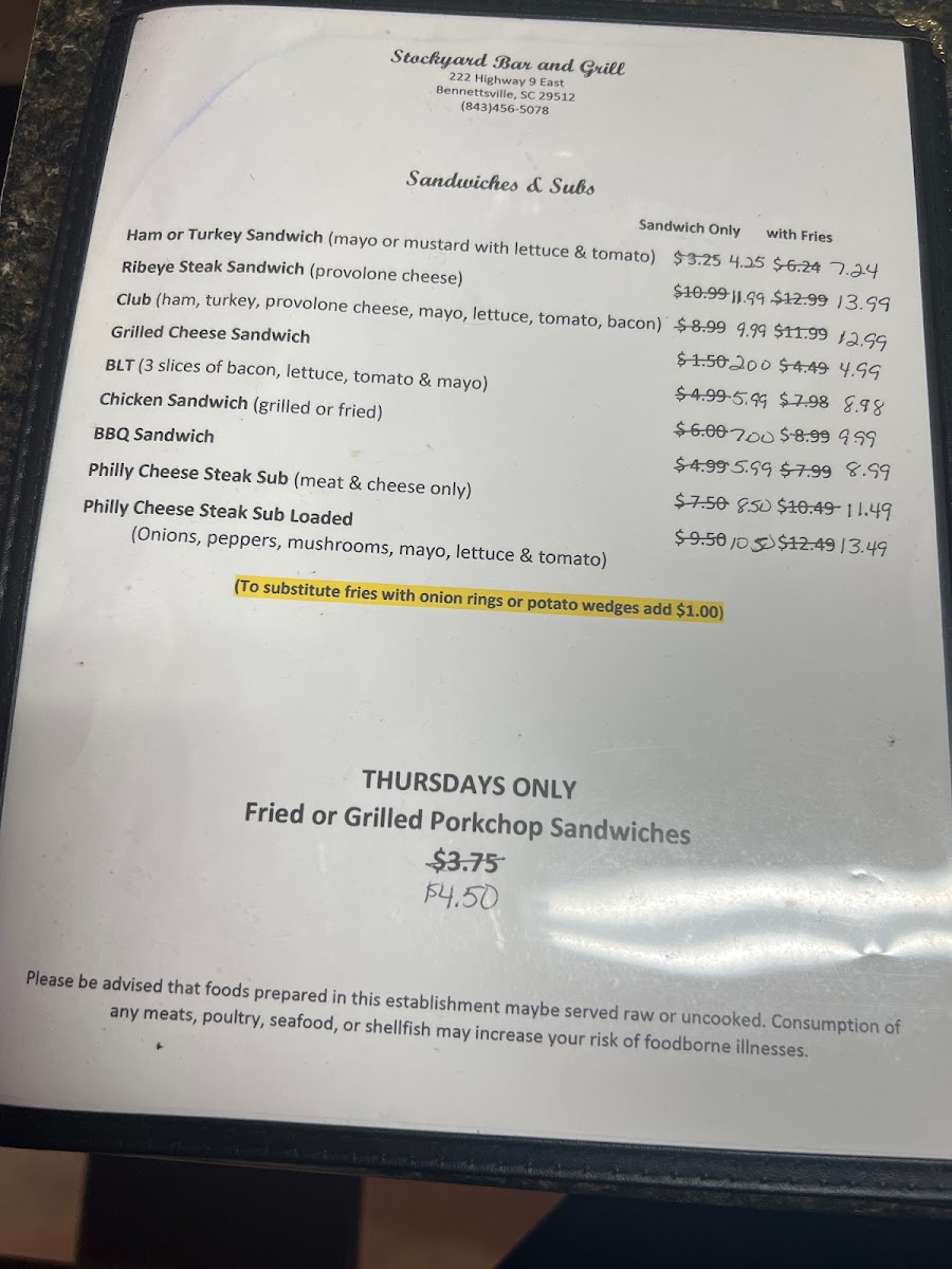 Menu Photo 0