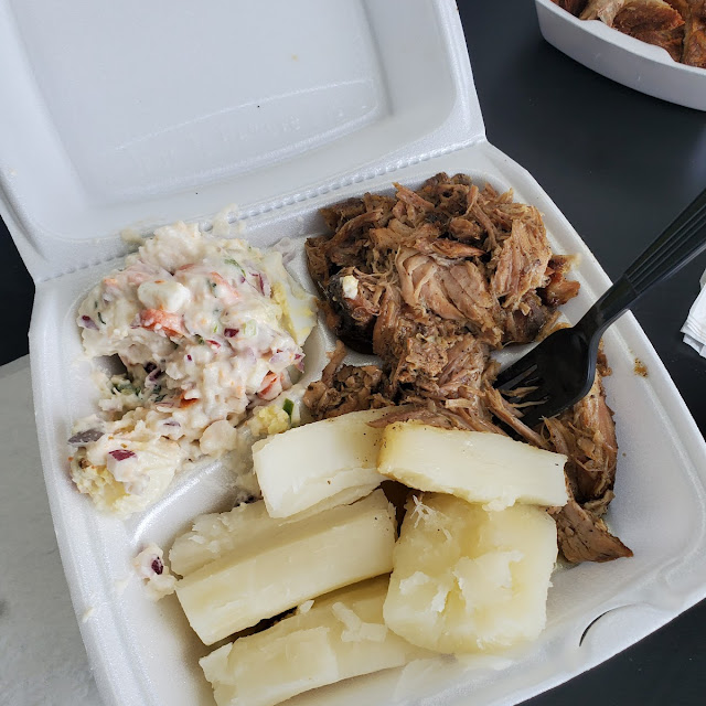 Pernil Yuca Ensalada De Papa